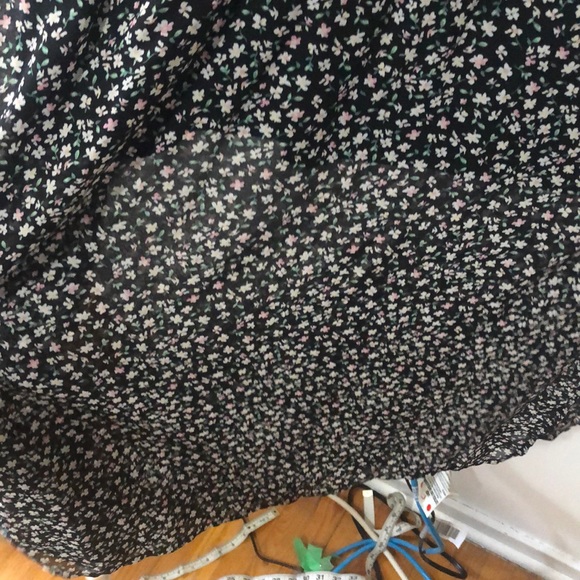 Black floral Summer Dress - Picture 5 of 5